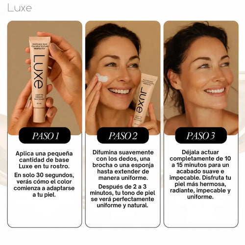 Luxe | La Base Que Se Adapta a Ti