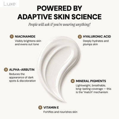 Luxe™ - Color Changing Foundation Luxe Research US