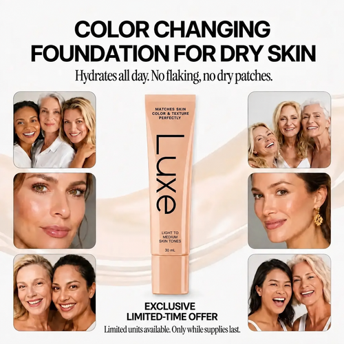 Luxe™ - Color Changing Foundation For Dry Skin