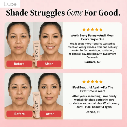 Luxe | Color Changing Foundation Medium Shades